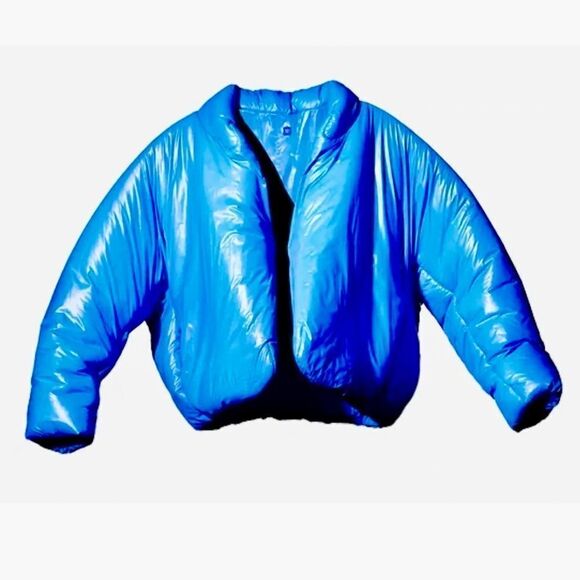 NEW Yeezy x Gap Round Jacket Blue Size L - Picture 3 of 7